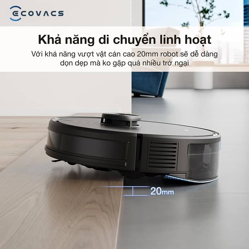 Robot hút bụi lau nhà Ecovacs Y1 Pro - Bản Quốc Tế Ảnh 3