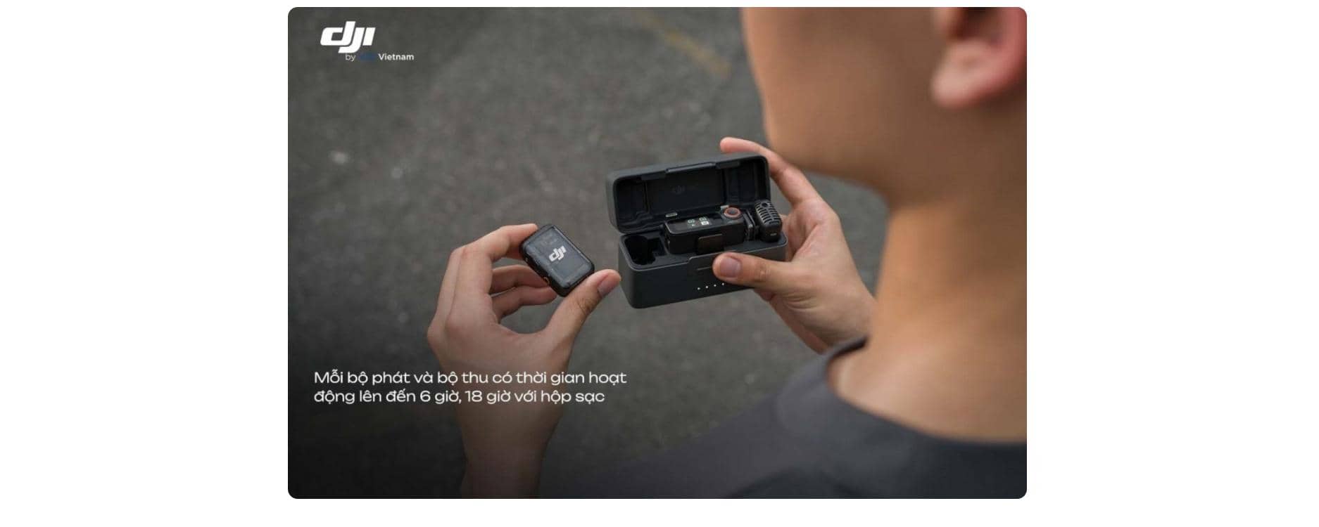 Microphone không dây DJI Mic 2 (2 TX + 1 RX + Charging case) 16