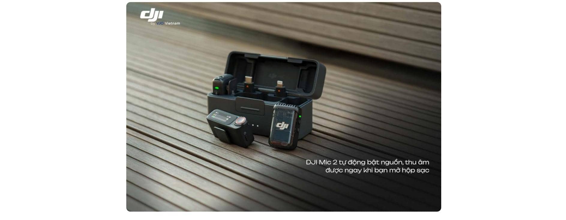 Microphone không dây DJI Mic 2 (2 TX + 1 RX + Charging case) 18