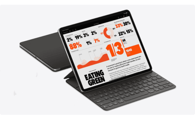 Bàn phím Apple Smart Folio for iPad Pro 11 (thế hệ 2) (MXNK2ZA/A) 4