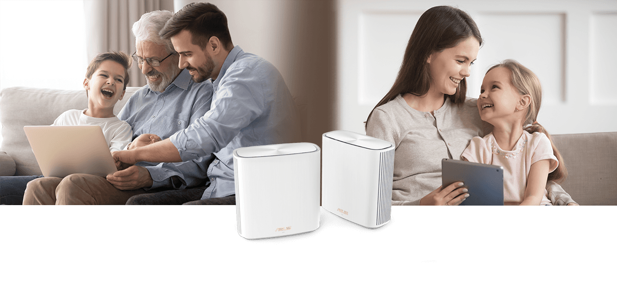 Bộ phát wifi ASUS XD6 (W-2-PK) Mesh wifi 6, Chuẩn AX5400 ảnh 1