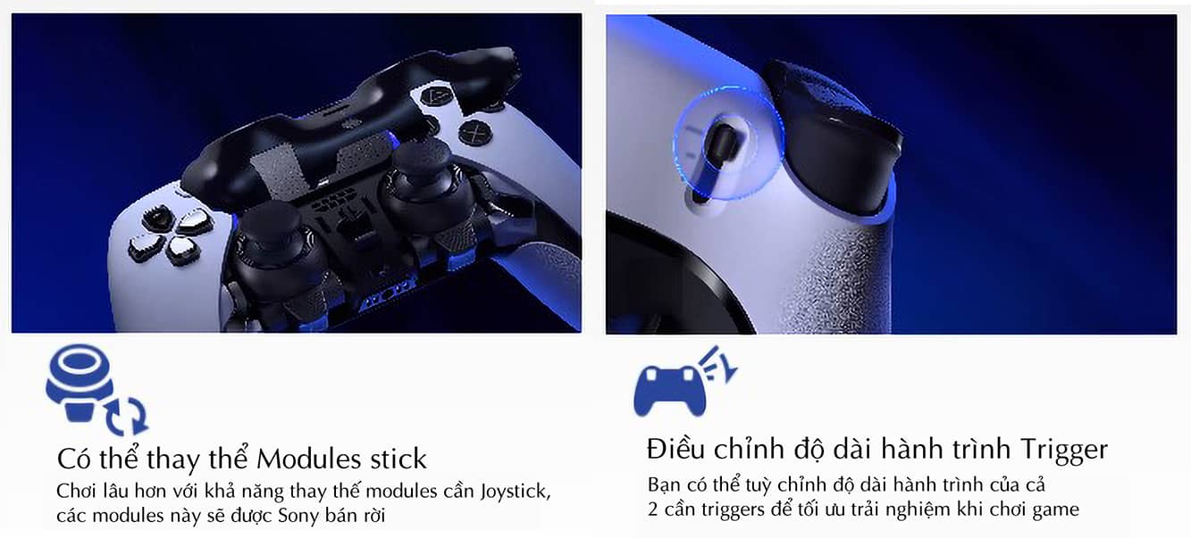 Tay cầm chơi Game Sony PS5 DualSense Edge