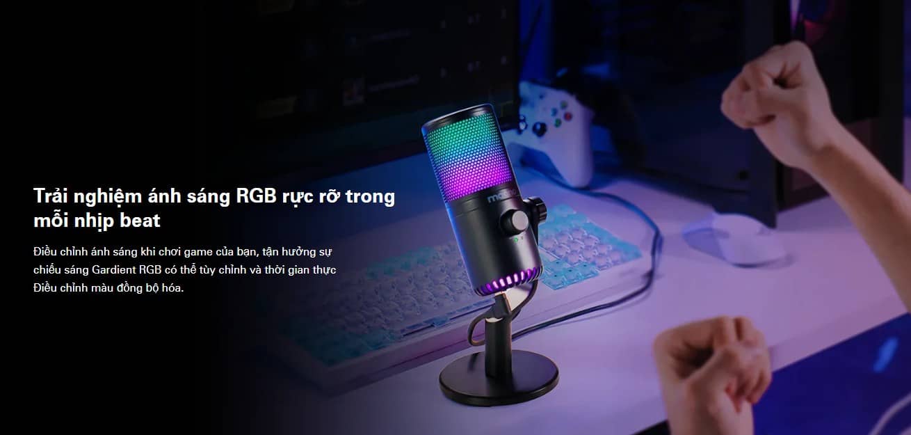 Microphone Maono DM30 RGB 3