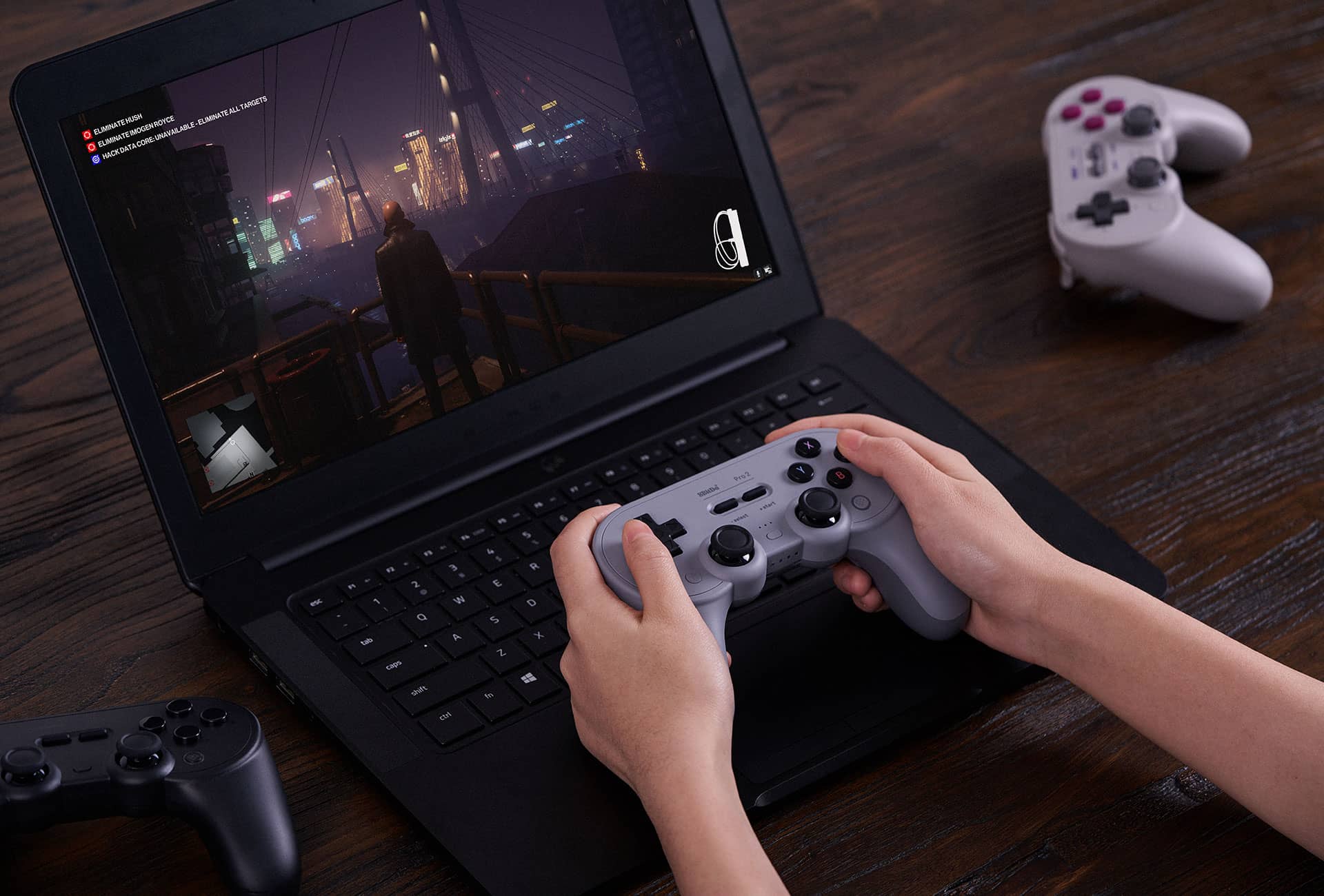 Tay cầm chơi game 8BitDo Pro 2 Bluetooth Gamepad G Clasic 5