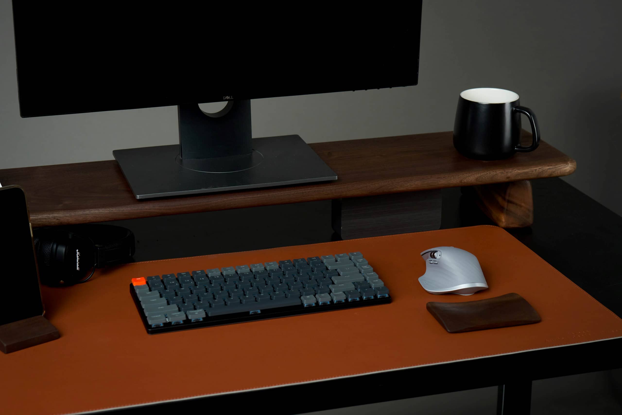 Kê tay chuột công thái học HyperWork gỗ Óc Chó cao cấp 5