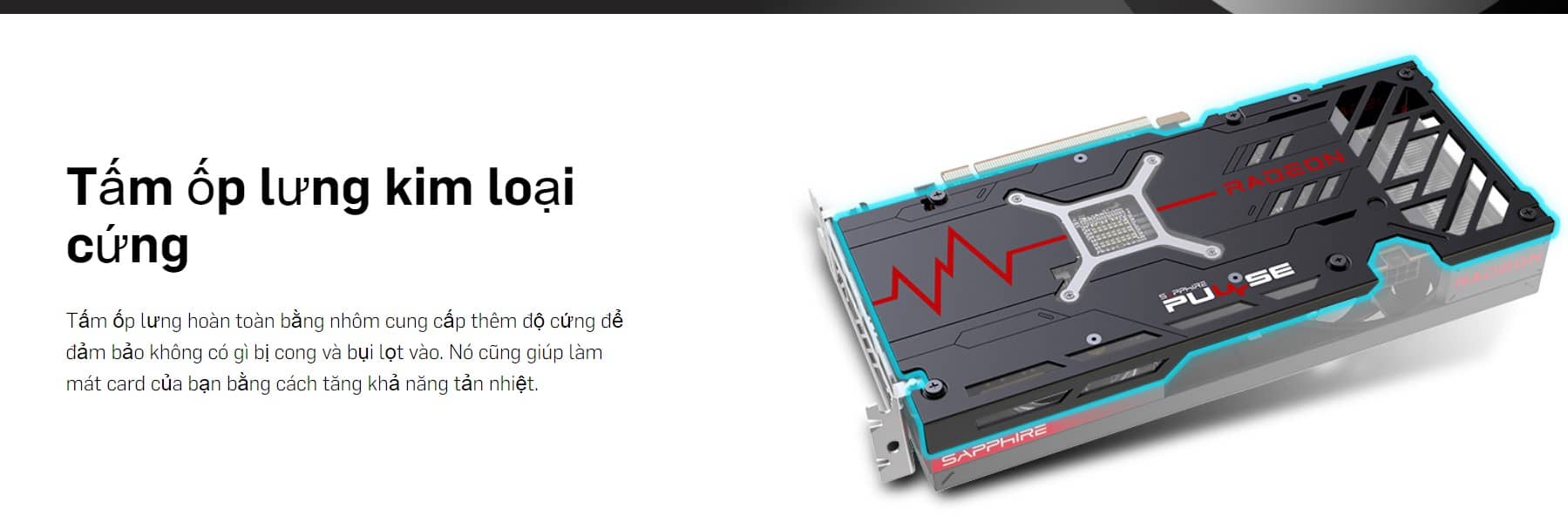Card màn hình SAPPHIRE PULSE RX 7600 GAMING OC 8GB