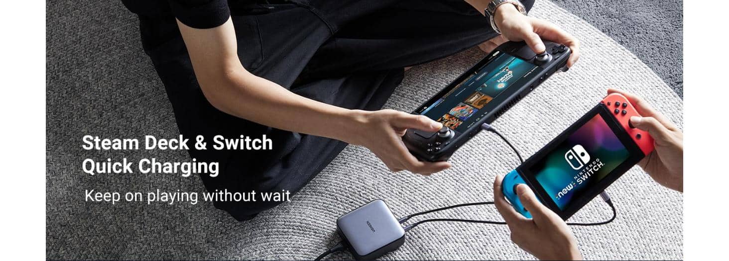 Củ sạc nhanh đa cổng GaN Nexode 100W Ugreen 90736 4