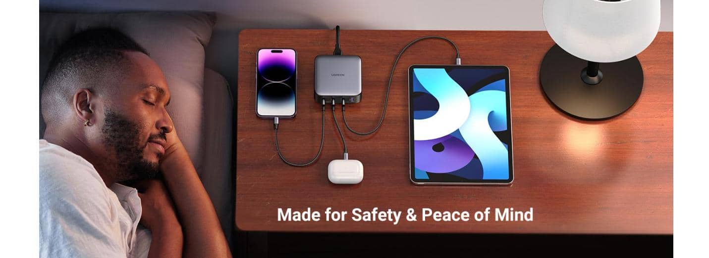 Củ sạc nhanh đa cổng GaN Nexode 100W Ugreen 90736 2