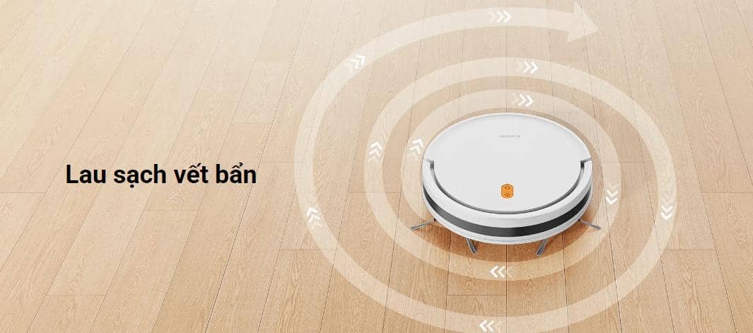Robot hút bụi lau nhà Xiaomi Vacuum E5 White ảnh 15
