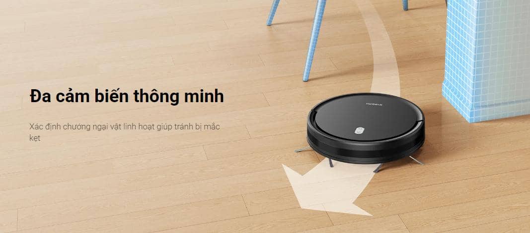 Robot hút bụi lau nhà Xiaomi Vacuum E5 White ảnh 17
