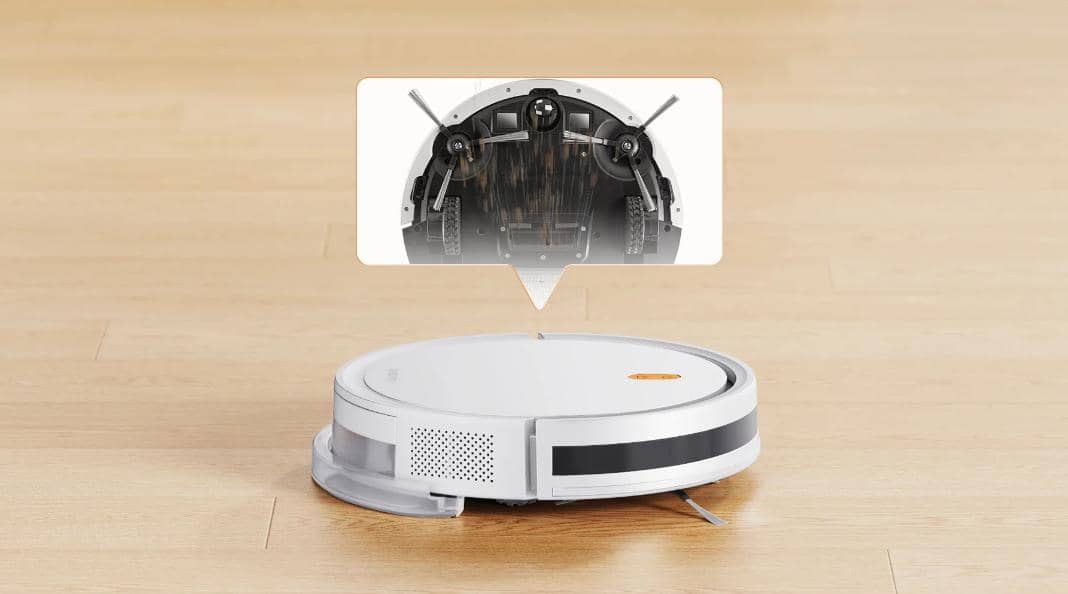 Robot hút bụi lau nhà Xiaomi Vacuum E5 White ảnh 4