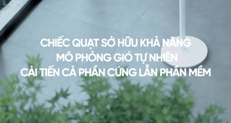 Quạt đứng tích điện tuần hoàn không khí Smartmi DC Inverter - ZLBPKQXHS01ZM - Màu trắng
