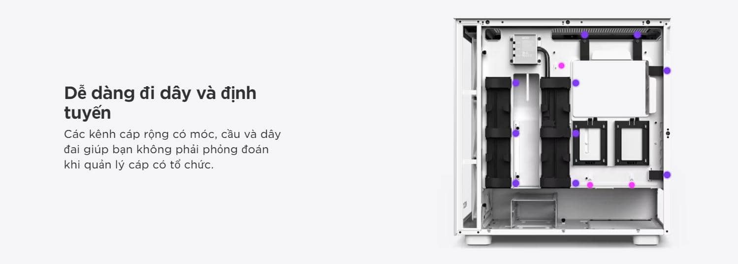 Vỏ máy tính NZXT H7 (2023) Elite Black