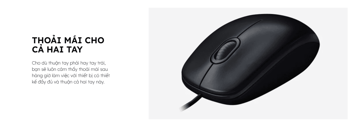 Chuột có dây Logitech M100R 3