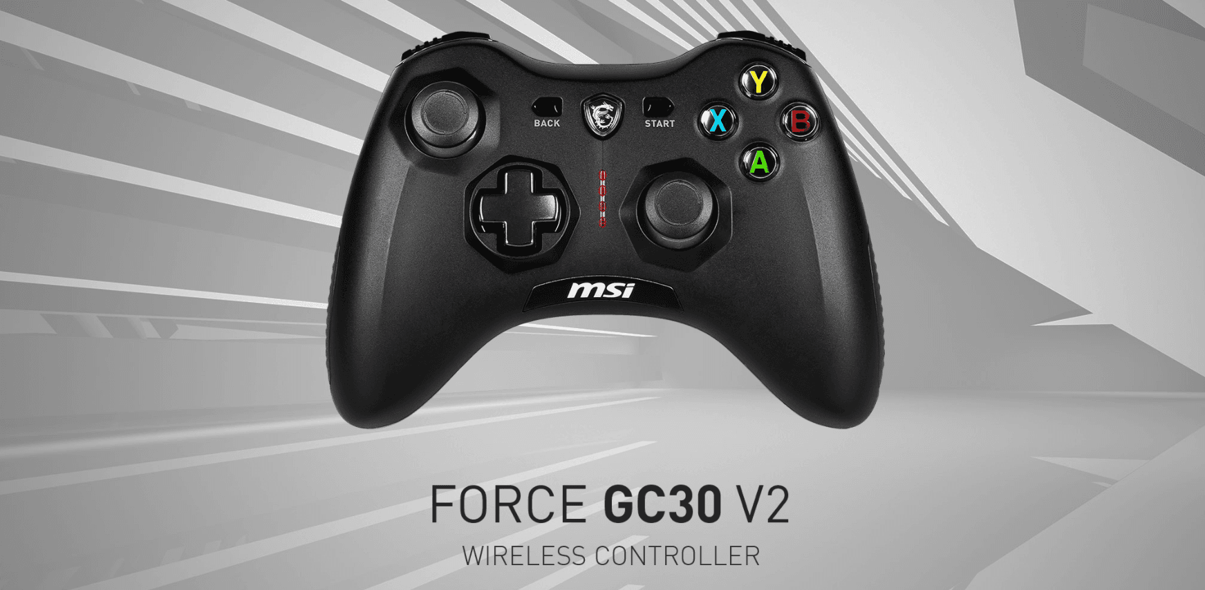 Tay cầm chơi game không dây MSI Force GC30 V2 Màu Đen 1