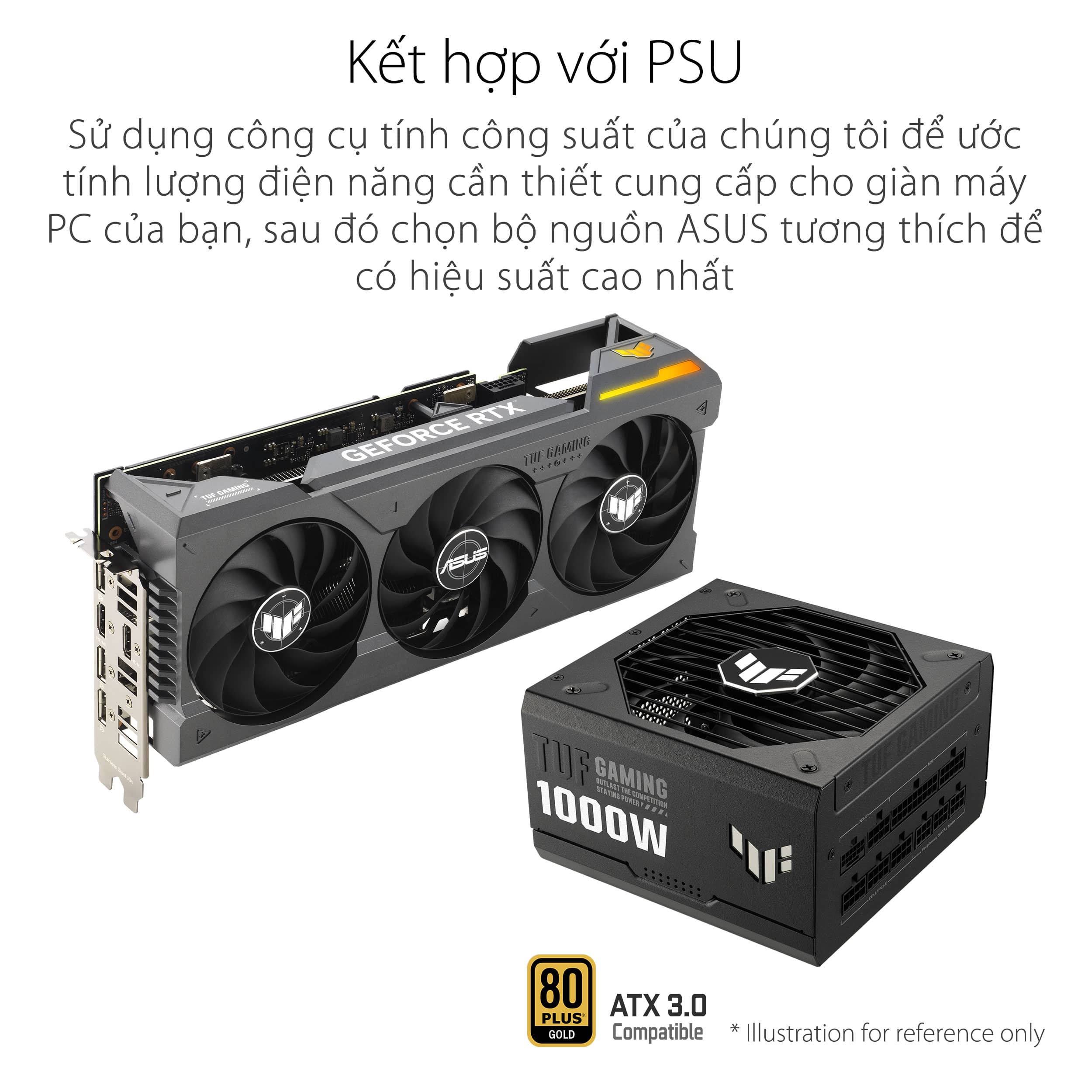 Card màn hình Asus TUF RTX 4080 SUPER-16G-GAMING