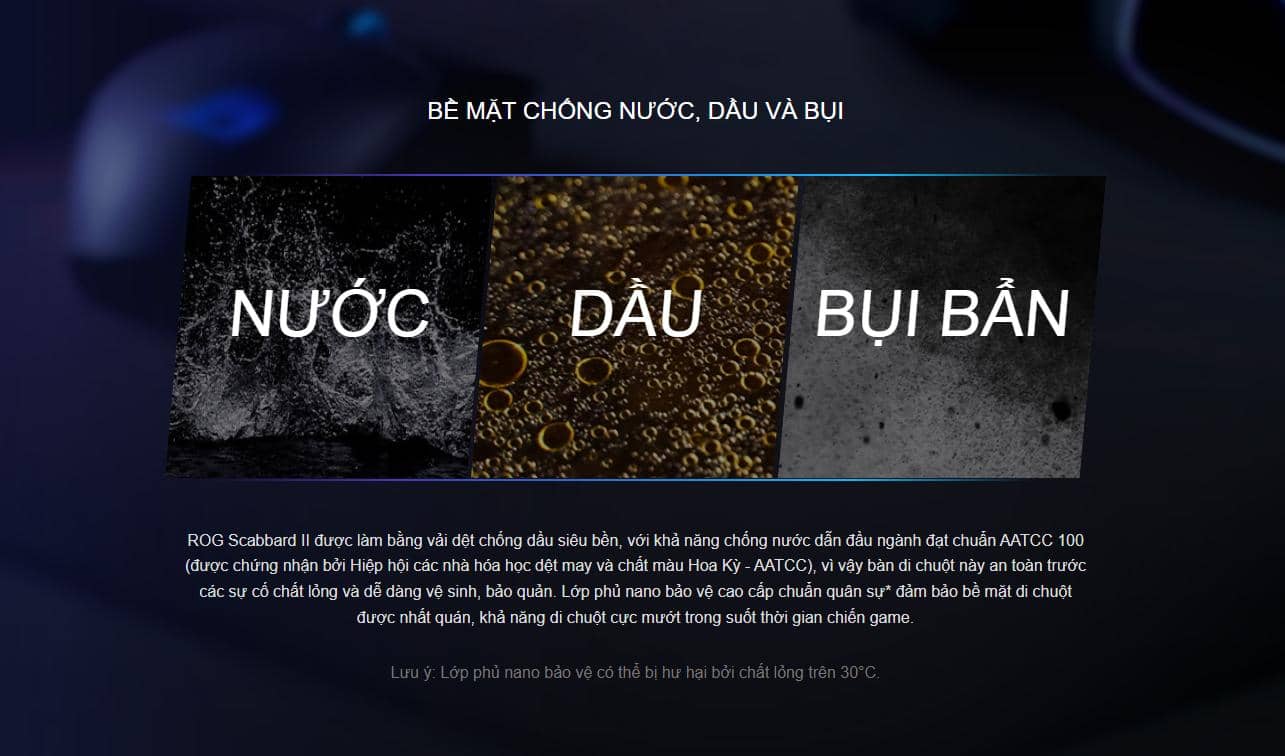 Bàn di chuột Gaming Asus ROG SCABBARD II 2