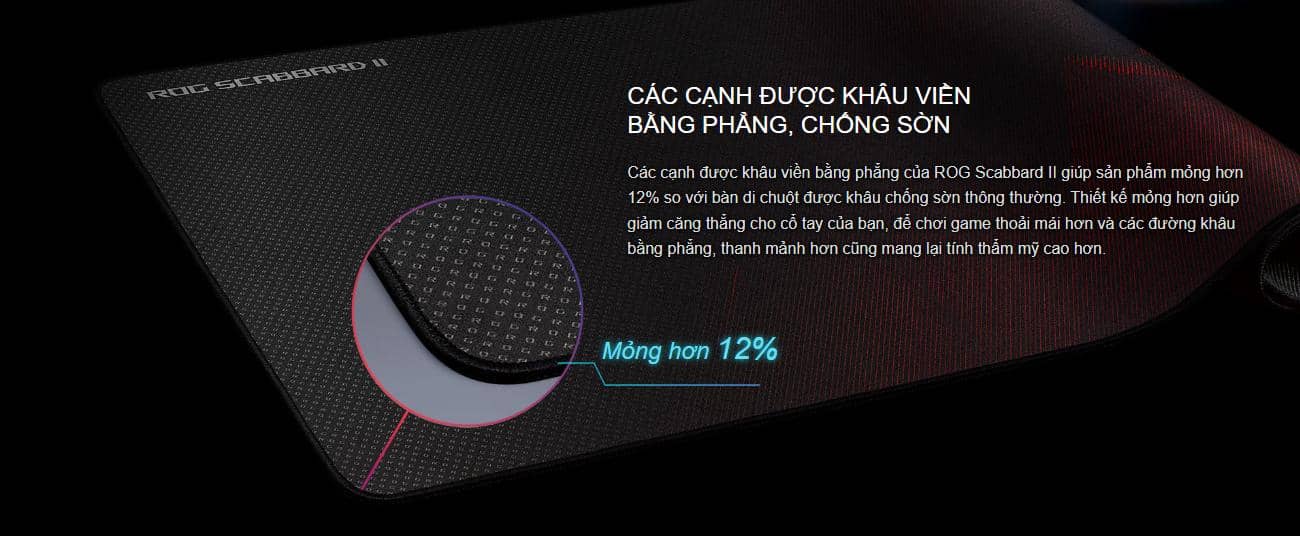 Bàn di chuột Gaming Asus ROG SCABBARD II 3