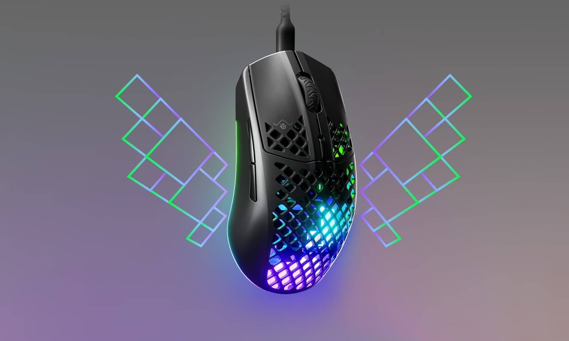 Giới thiệu Chuột Steelseries Aerox 3 đen (USB/RGB) (62599)