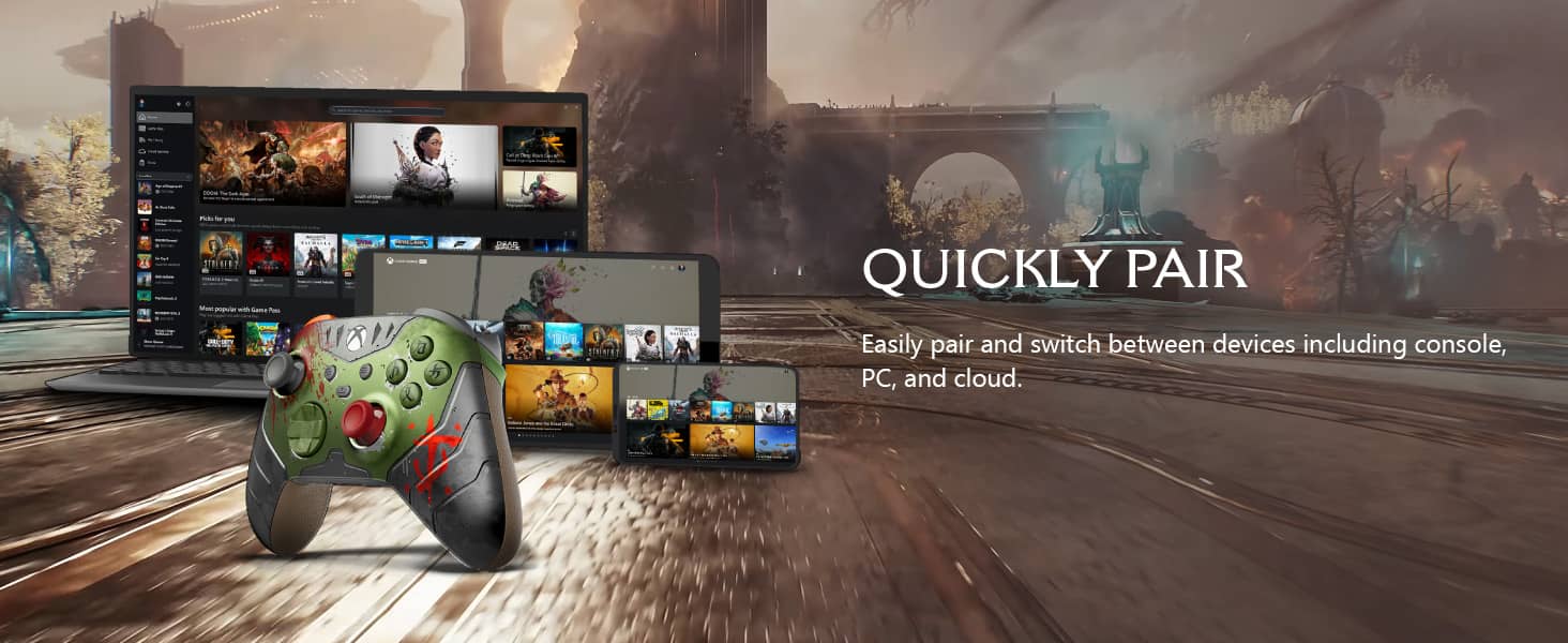 Tay cầm chơi game không dây Xbox Series X Controller - DOOM: The Dark Ages Limited Edition 5