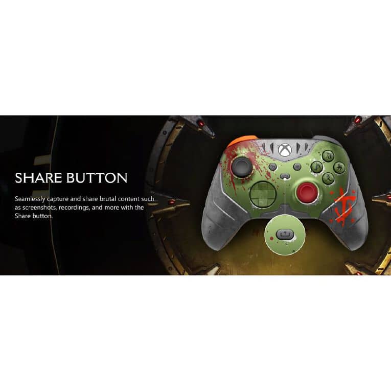 Tay cầm chơi game không dây Xbox Series X Controller - DOOM: The Dark Ages Limited Edition 3