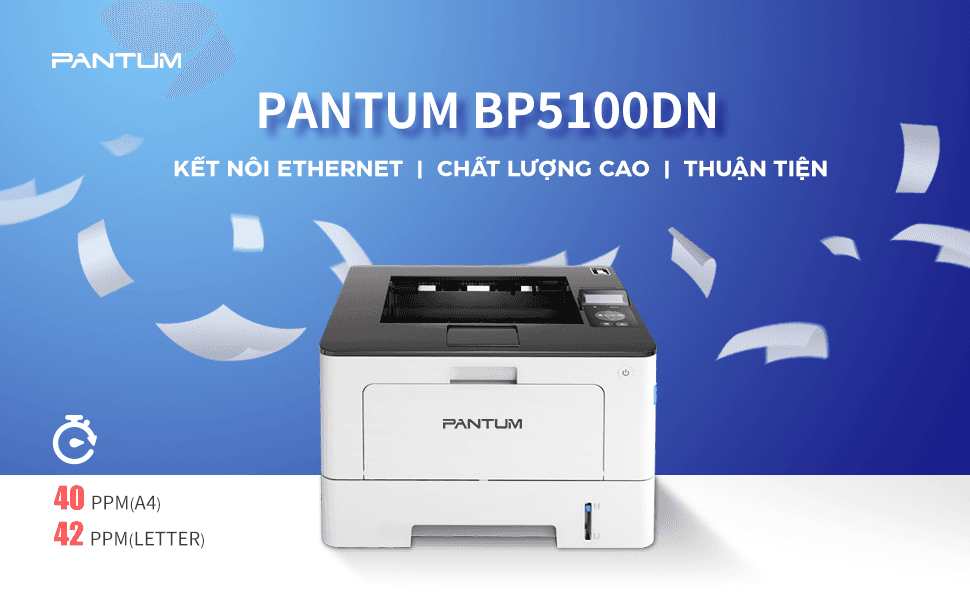Máy in laser đơn năng Pantum BP5100DN