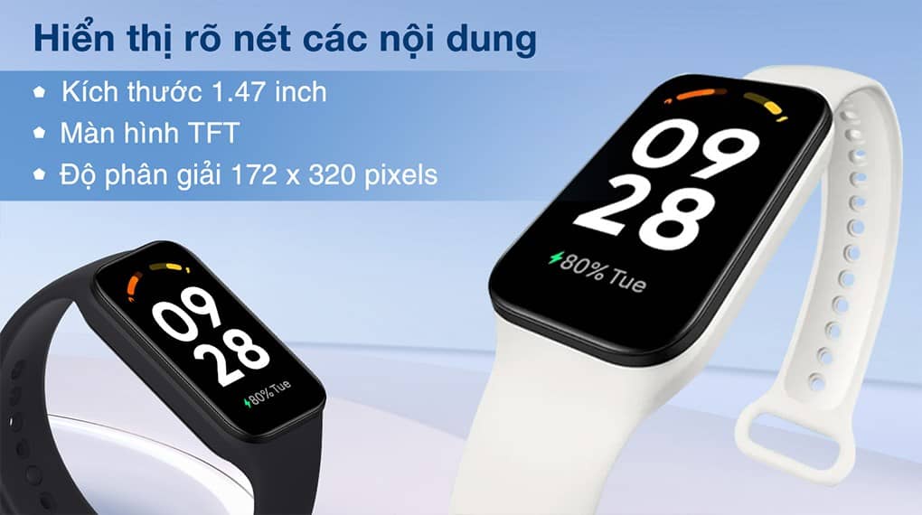 Vòng đeo tay thông minh Xiaomi Redmi Band 2 - Màu đen