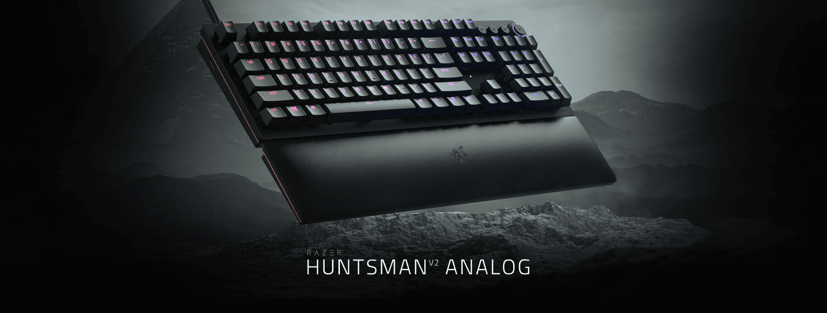 Bàn phím Razer Huntsman V2 Analog (USB/RGB/Đen)(RZ03-03610100-R3M1) 1