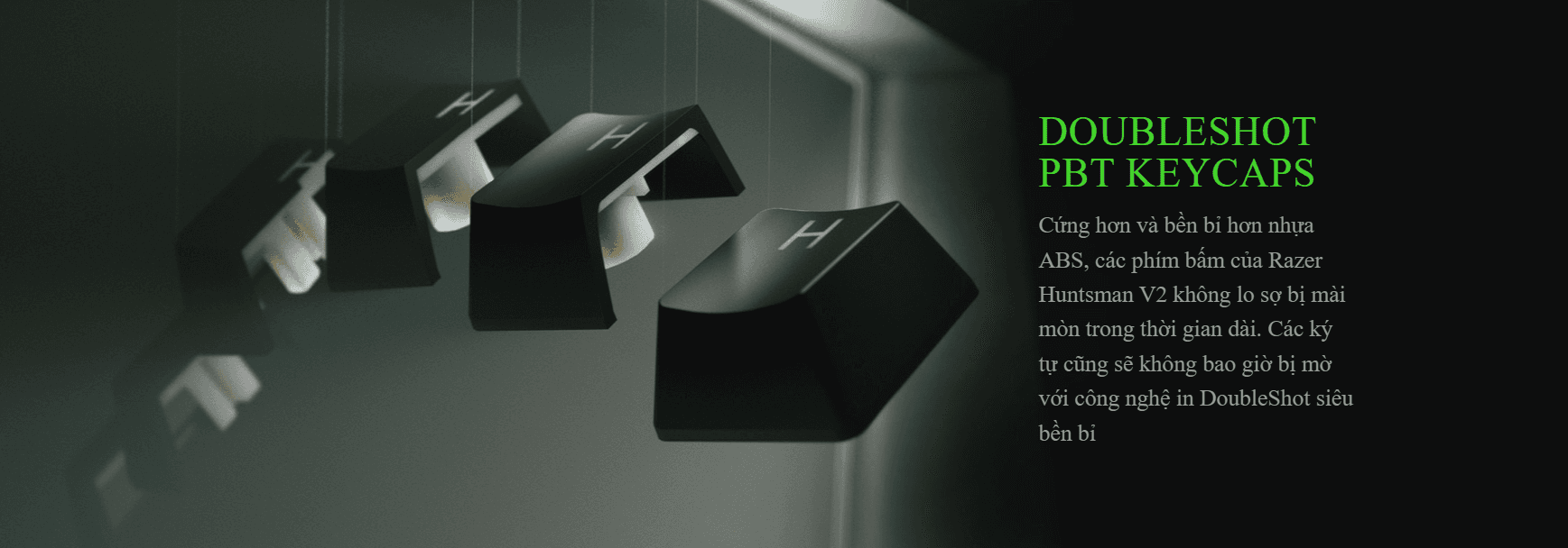 Bàn phím Razer Huntsman V2 Analog (USB/RGB/Đen)(RZ03-03610100-R3M1) 4