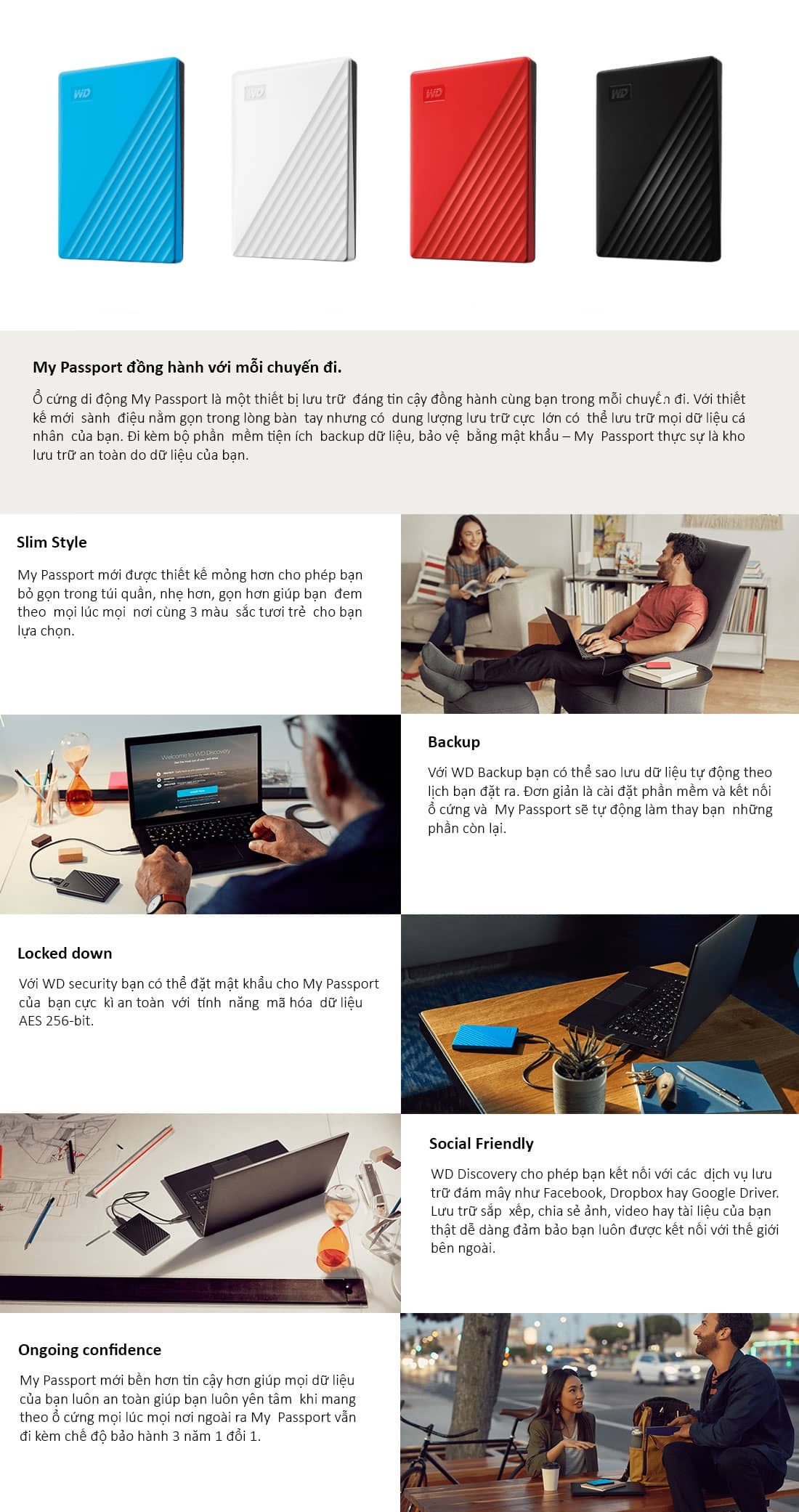 Ổ Cứng Di Động WD My PassPort Ultra
