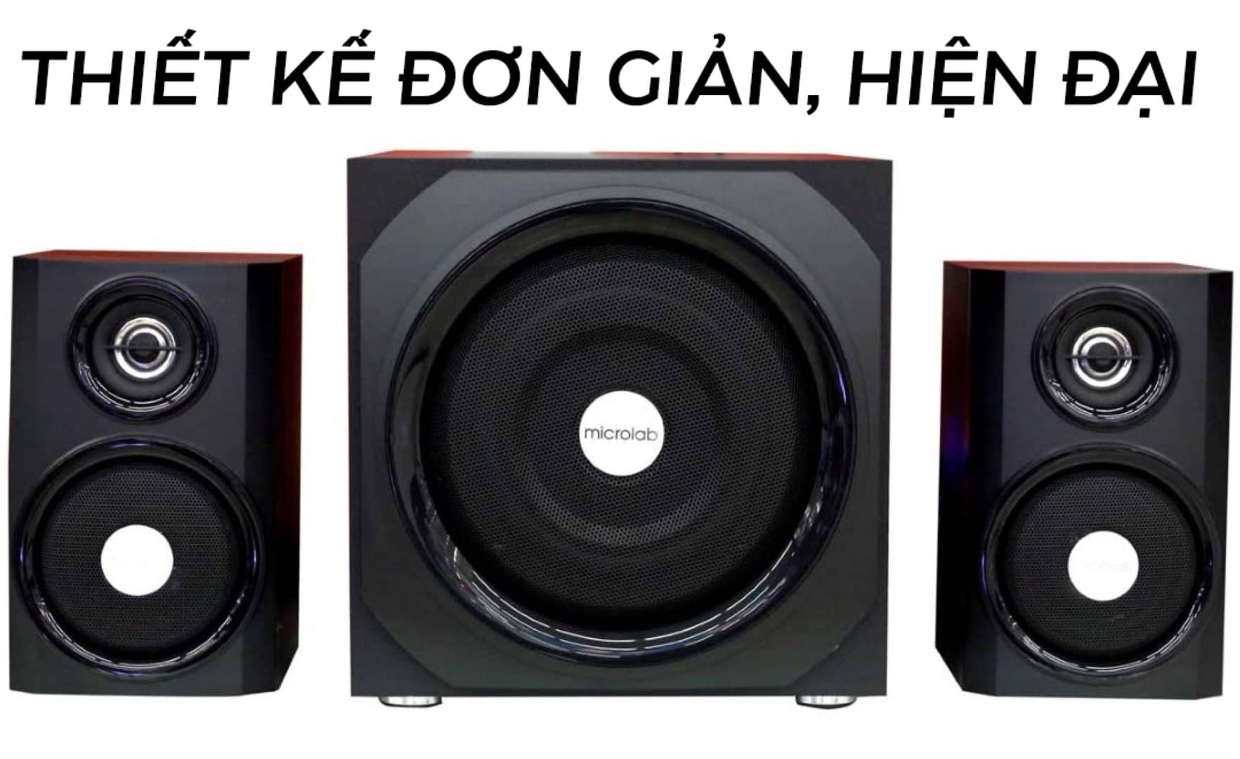 Loa vi tính Microlab TMN9-BT (TMN9BT) - 2.1 - Màu đen