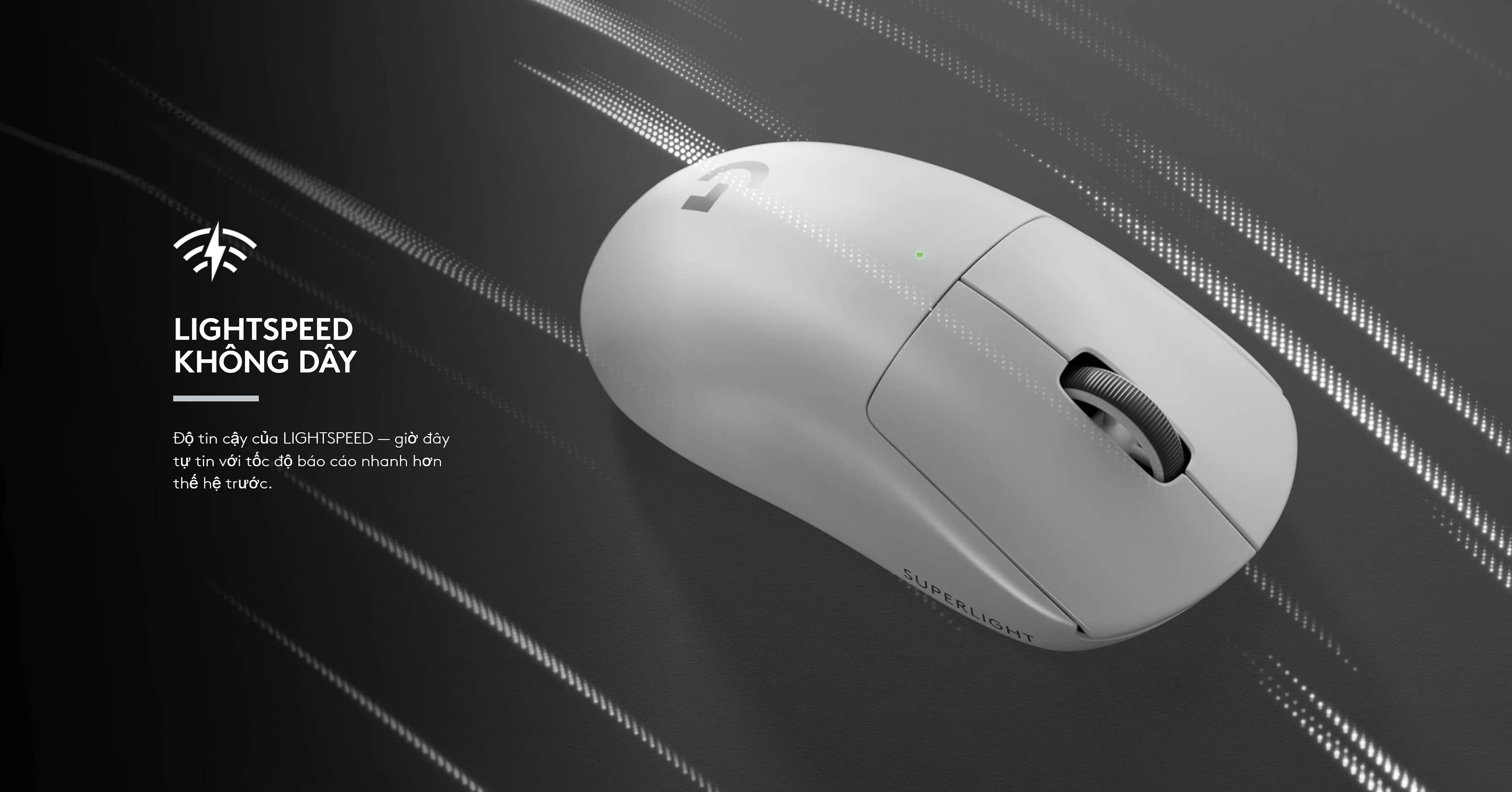 Chuột Gaming không dây Logitech Pro X Superlight 2 Lightspeed