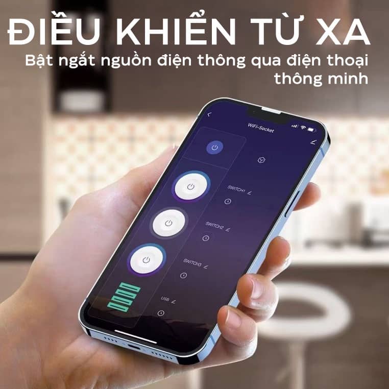 Ổ cắm điện thông minh LDNIO SCW3451 - 03 chấu + 03 cổng USB + 01 cổng Type-C - Chuẩn chân cắm EU