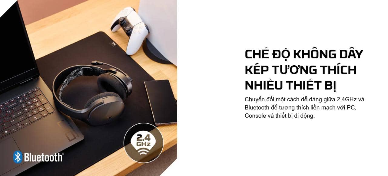 Tai nghe HP HyperX Cloud Jet Wireless 2