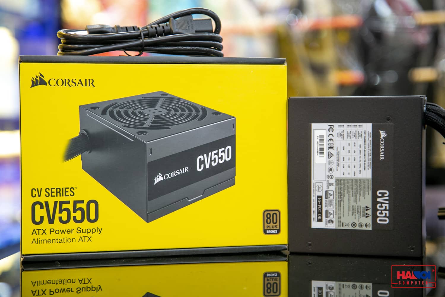 Nguồn Corsair Series CV 550 550W (80 Plus Bronze/Màu Đen) giới thiệu