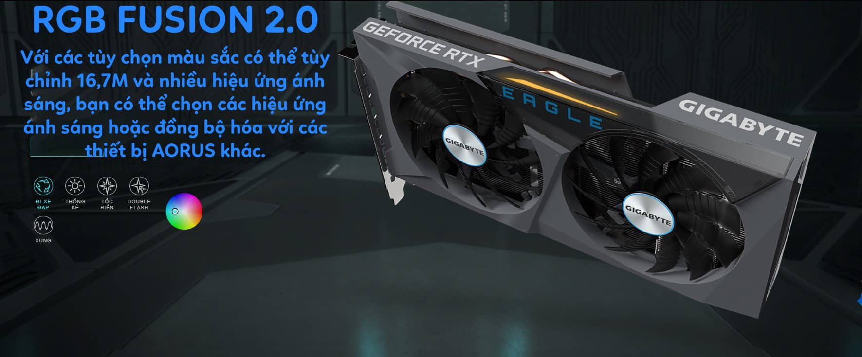 Card màn hình Gigabyte RTX 3060 EAGLE OC 12GD-V2