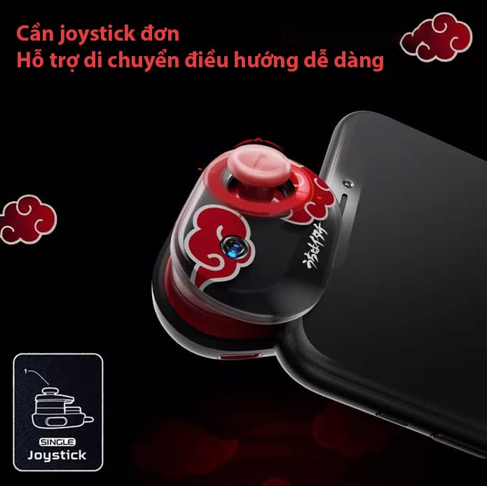 Tay cầm chơi game không dây Flydigi G1 Joyone Naruto Edition Nút Joystick đơn
