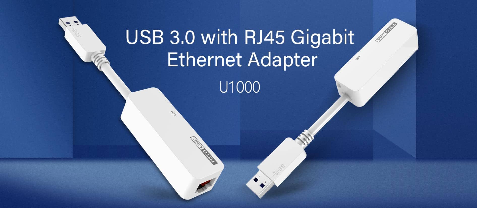 Bộ chuyển đổi USB 3.0 sang Ethernet RJ45 Gigabit Totolink U1000