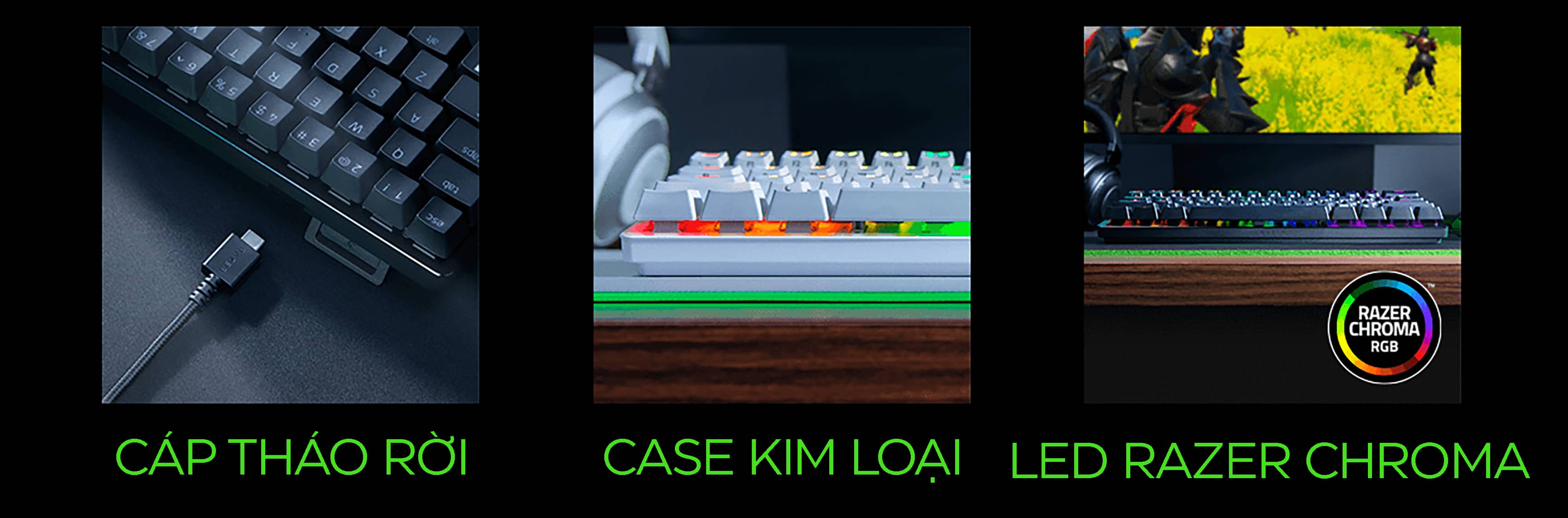 Bàn phím cơ Razer Huntsman Mini Mercury ( Linear Red optical switch) (RZ03-03390400-R3M1)