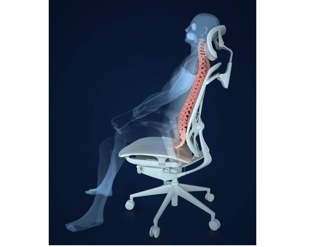 Ghế Công Thái Học GTChair Dvary Butterfly - Xám2