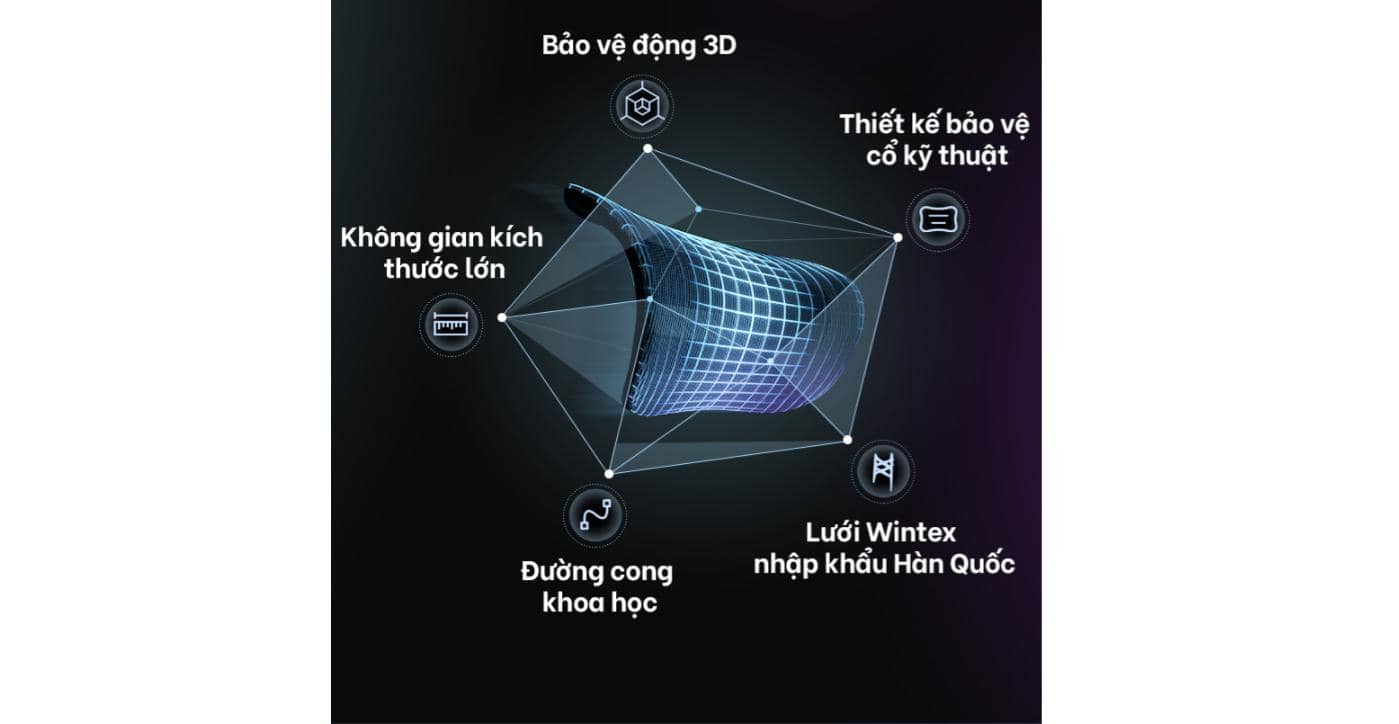 Ghế Công Thái Học GTChair Dvary Butterfly - Xám 4