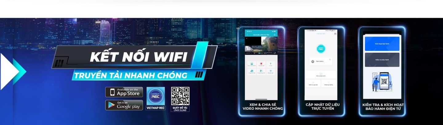 Camera Hành Trình VIETMAP SPEEDMAP M1 ( Full )