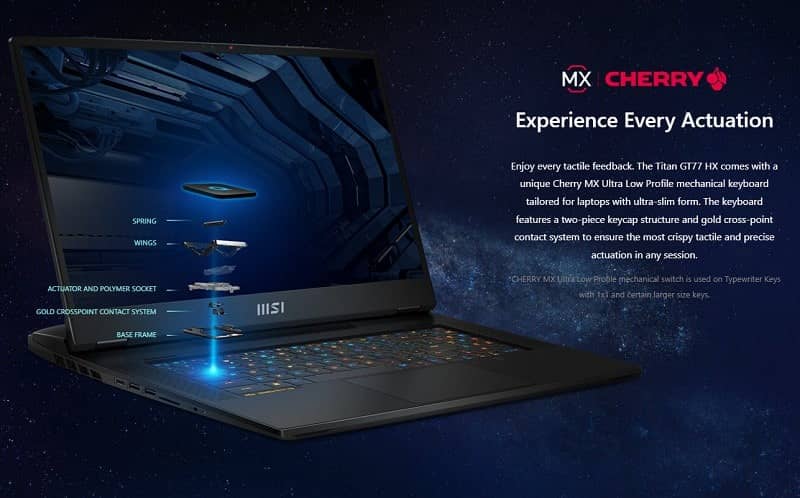 Laptop MSI Gaming GT77 HX Titan (13VI-077VN)