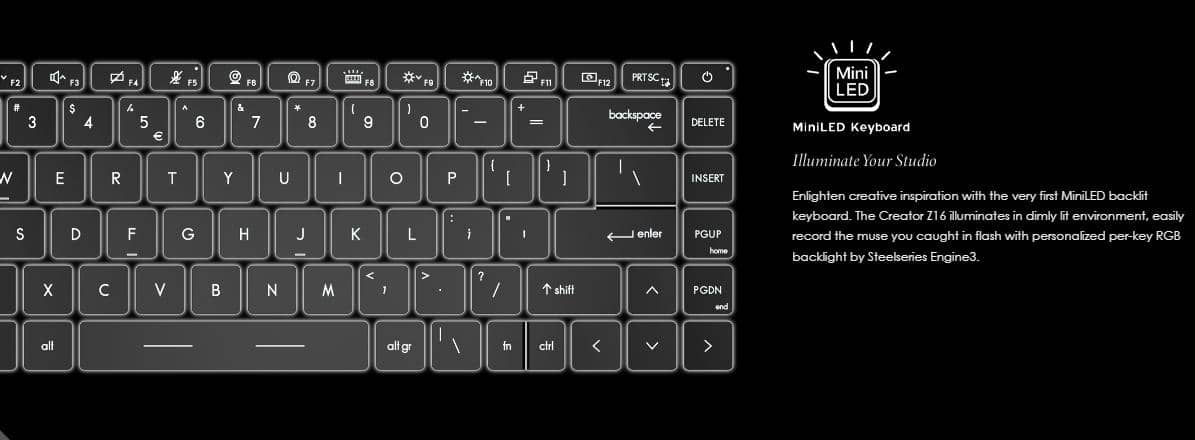 Laptop MSI Creator Z16 (A11UET-217VN)