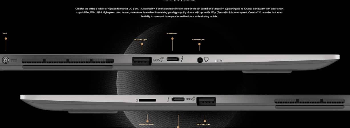 Laptop MSI Creator Z16 (A11UET-217VN)