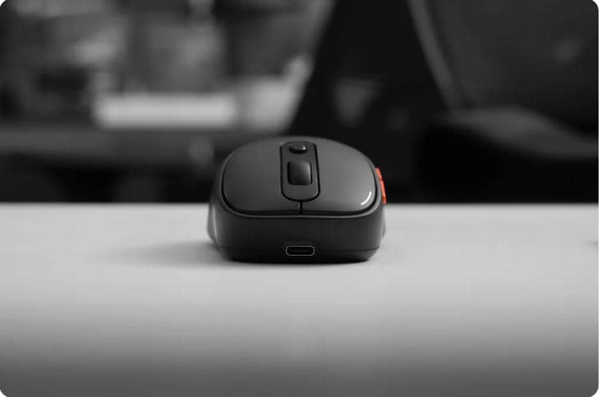 Chuột không dây HyperWork Silentium Mini HPW-MS01M-BLK Đen 3