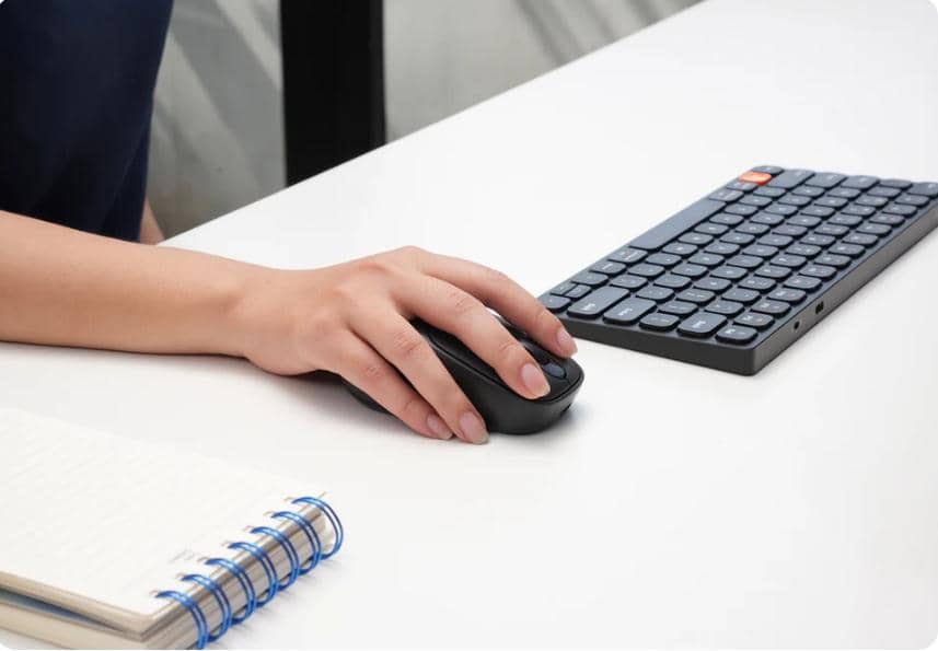 Chuột không dây HyperWork Silentium Mini HPW-MS01M-BLK Đen 4