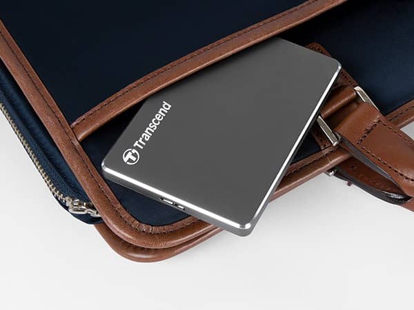 Ổ cứng di động Transcend 2TB 2.5inch StoreJet 25C3N Vỏ Kim Loại (TS2TSJ25C3N) 2