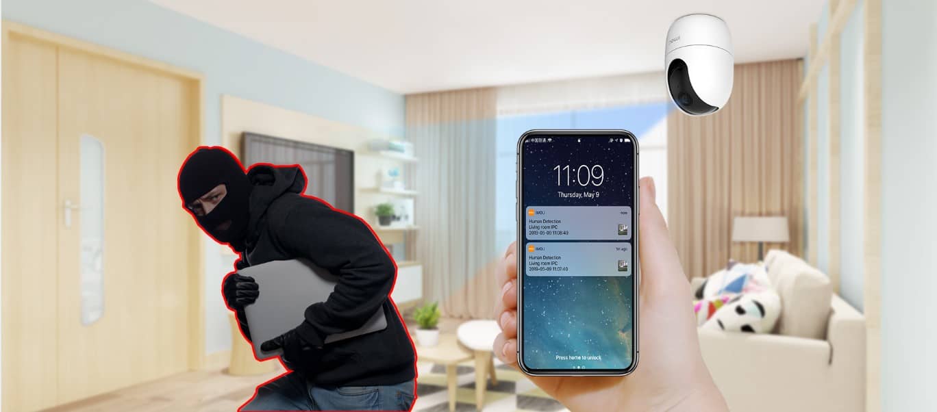 Camera IP Ranger IMOU IPC-A42P-D/B/wifi trong nhà 4MP/ xoay 360 độ/ theo dõi chuyển động thông minh