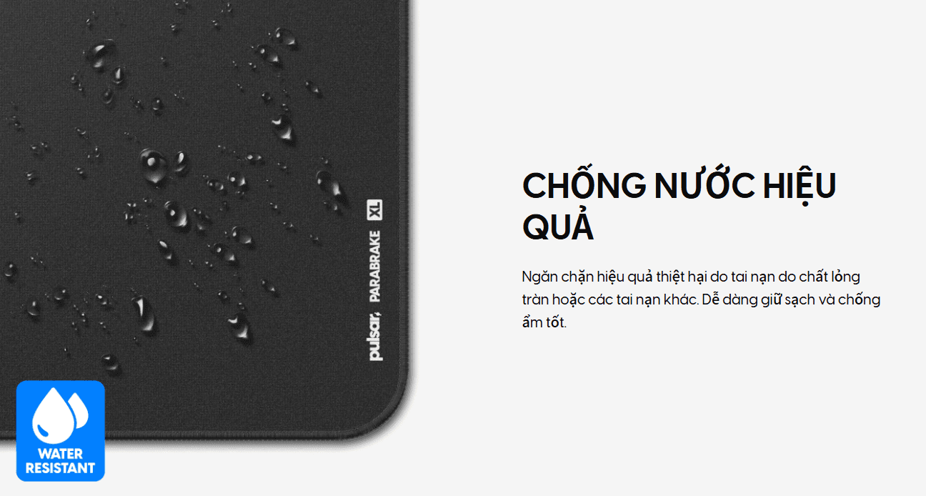 Bàn di chuột Pulsar ParaBrake V2 Mouse Pad XL Black 4